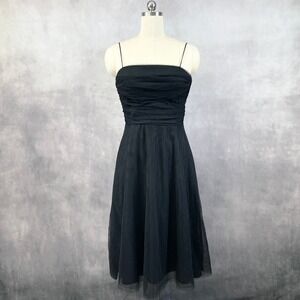 Eliza J Womens Dress 12 Evening Party Cocktail Midi Mesh Whimsy Fairy Grunge Y2K